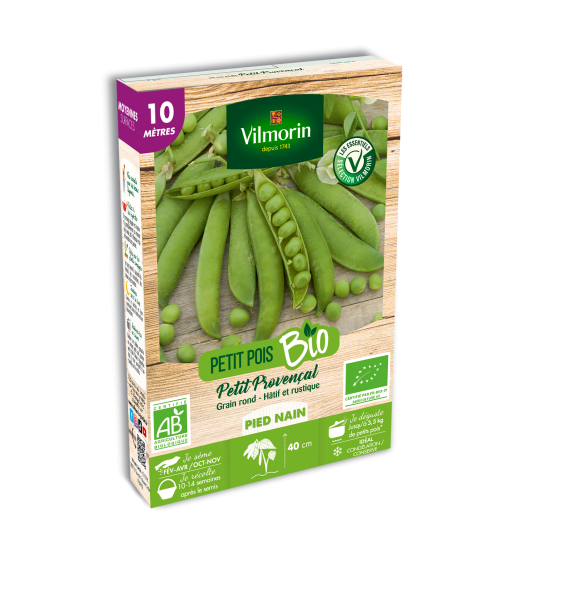 Légumes Secs - Pois Petit Provençal - BIO - 10 m - PACKAGING_3D_RECTO